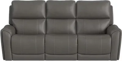 Front view of the Flexsteel Carter sofa