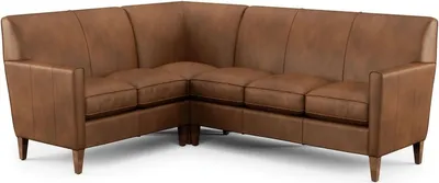 Front view of the Flexsteel Digby collection sectional