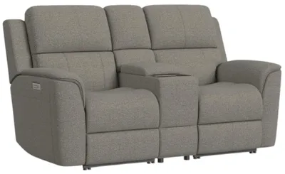 Front view of the Flexsteel Henry loveseat