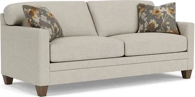 Front view of the Flexsteel Serendipity sofa
