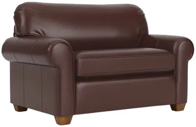Front view of the Flexsteel Thornton sleeper chair