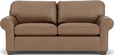 Front view of the Flexsteel Thornton sofa 