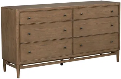 Front view of the Flexsteel Verona dresser