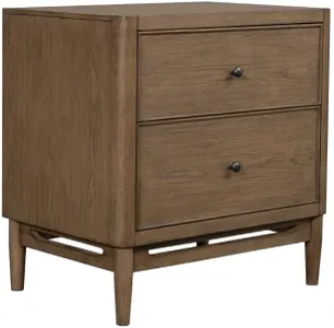 Front view of the Flexsteel Verona nightstand