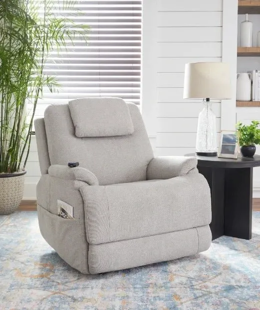 The Flexsteel Zecliner recliner chair in a living room 