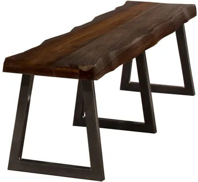 Front view of the HH2 Home Emerson bench