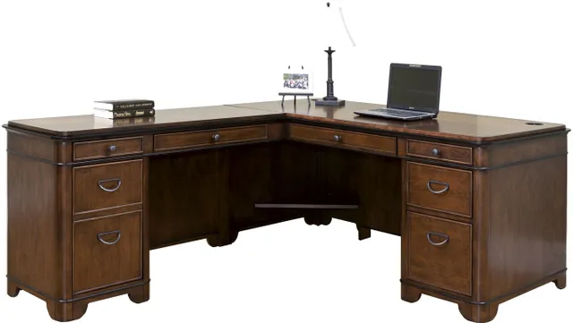 Kathy L-Shaped Executive Desk