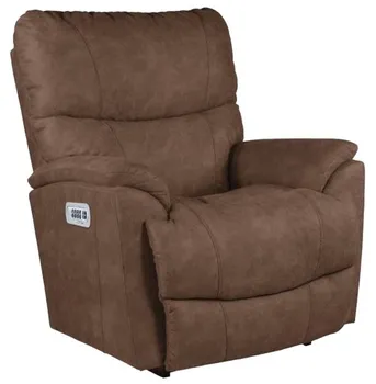 Front view of the La-Z-Boy Morrison recliner in Whiskey