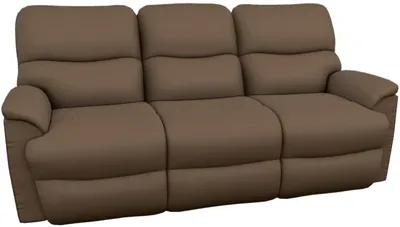 Front view of the La-Z-Boy Trouper reclining sofa