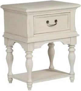 Front view of the Liberty Furniture Bayside nightstand 