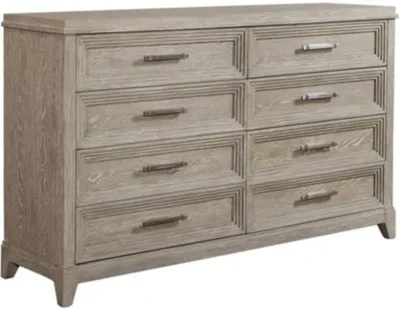 Front view of the Liberty Furniture Belmar dresser