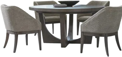 Front view of the Liberty Furniture Cascade 5-piece dining room set