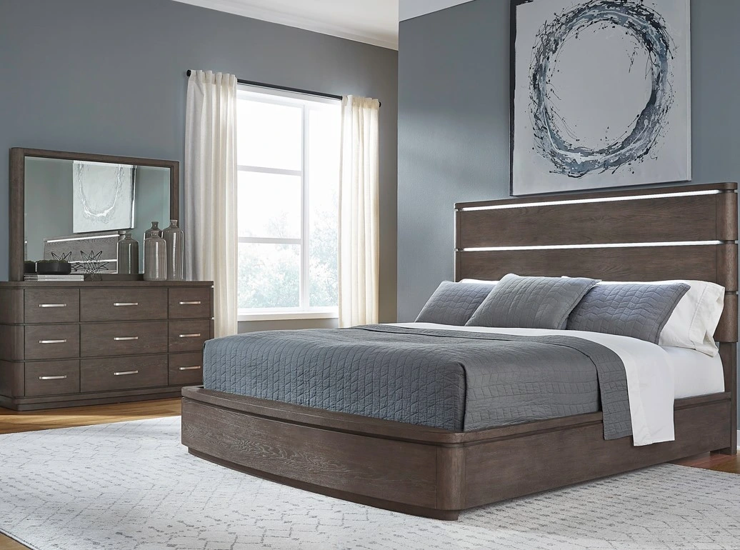 The Liberty Furniture Cascade Falls bedroom set with modern décor 