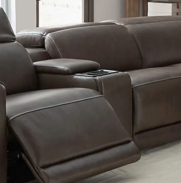 The Liberty Furniture Deacon sectional close-up