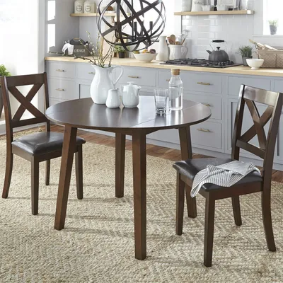 Front view of the Liberty Furniture Thornton dining set