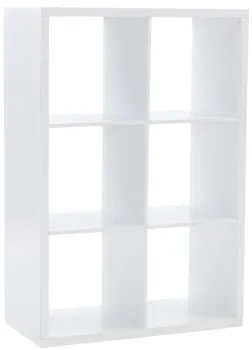 Front view of the Linon Galli collection bookcase