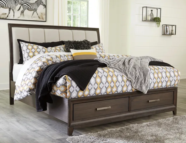 front view of a Mill Street storage bed