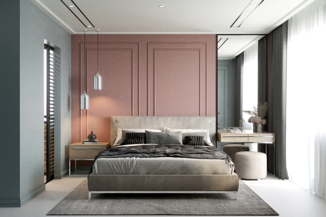 muted pink