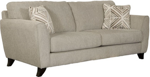front view of the Jackson Furniture Alyssa Pebble Sofa