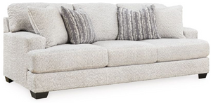 front view of the Signature Design by Ashley® Brebryan Flannel Sofa