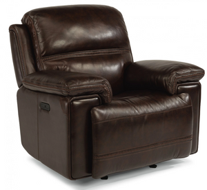 front view of the Flexsteel® Fenwick Power Gliding Recliner