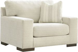 front view of the Signature Design by Ashley® Maggie Birch Oversized Chair