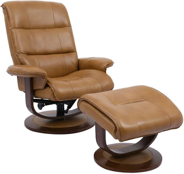 butterscotch recliner with footrest