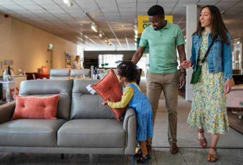 Shopping for Furniture as a Family Family Shopping for Furniture