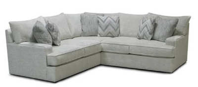 front view of the England Furniture Anderson 2 Piece Sectional