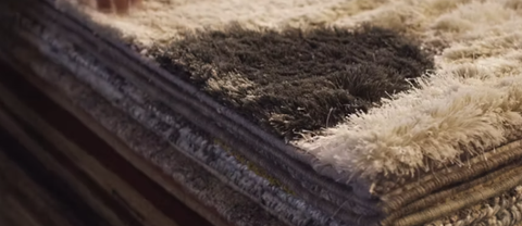 Contemporary bedroom rug