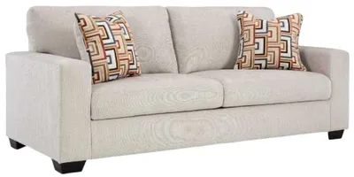 Front view of the Signature Design by Ashley Aviemore sofa