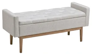 Front view of the Signature Design by Ashley Briarson bench