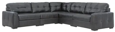 Front view of the Signature Design by Ashley Brindley modular sectional