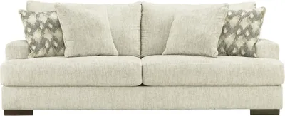 Front view of the Signature Design by Ashley Caretti sofa