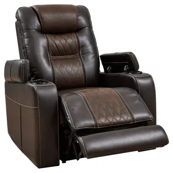 Front view of the Signature Design by Ashley Composer collection power recliner