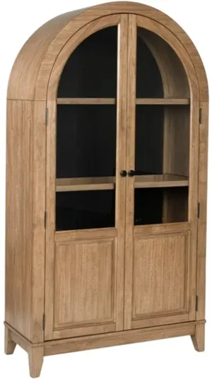 Front view of the Signature Design by Ashley Dagandale accent cabinet