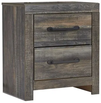 Front view of the Signature Design by Ashley Drystan nightstand