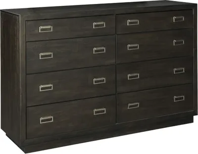 Front view of the Signature Design by Ashley Hyndell dresser