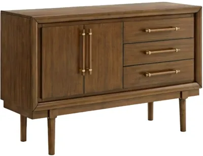 Front view of the Signature Design by Ashley Lyncott server