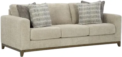 Front view of the Signature Design by Ashley Parklynn sofa 