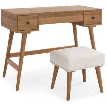 Front view of the Signature Design by Ashley Thadamere vanity