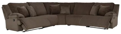 Front view of the Signature Design by Ashley Top Tier sectional