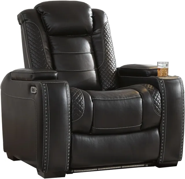 signature design by ashley dark brown recliner