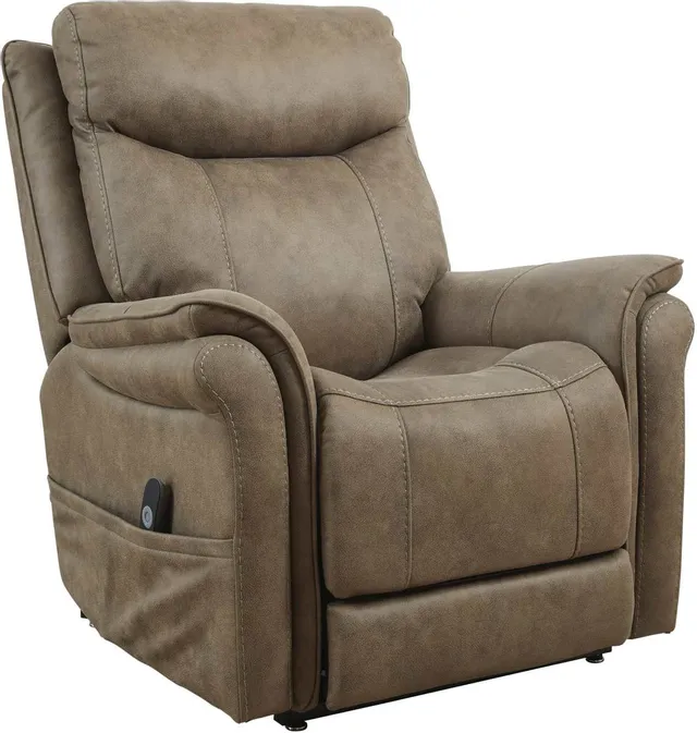 Signature Design Driftwood Power Lift Recliner