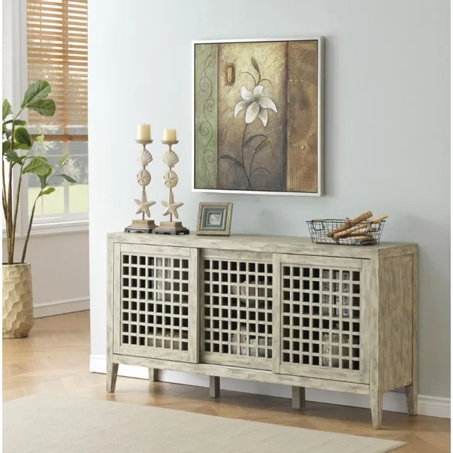 Summertime 3 Door Media Console