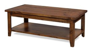 Front view of the aspenhome Alder Grove collection cocktail table