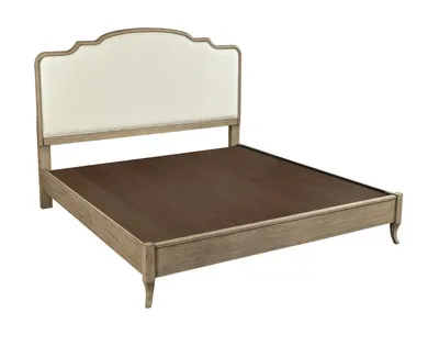 Front view of the aspenhome Provence platform bed