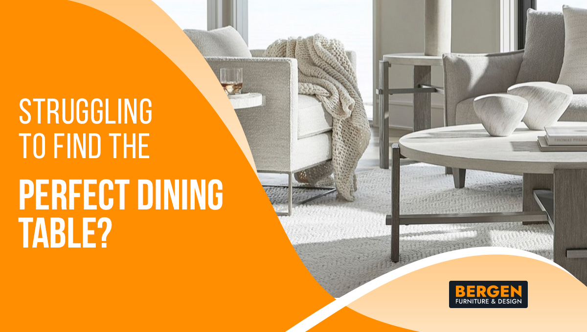 A Bergen Furniture & Design ad featuring living room furniture