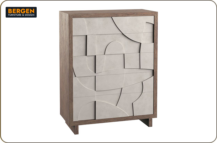 A Bergen Furniture & Design ad featuring bedroom furniture