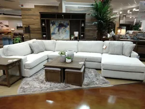 The La-Z-Boy Paxton 5-piece sectional in a BlvdHome furniture store 